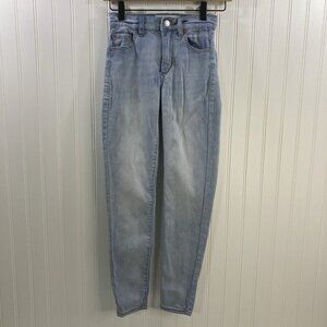 Garage Women 0 Blue Jeans Medium Wash Skinny Fit High Rise